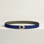 Cavaliere belt buckle & Reversible leather strap 24 mm - Image 2
